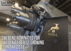 SweBend nomination Gasell