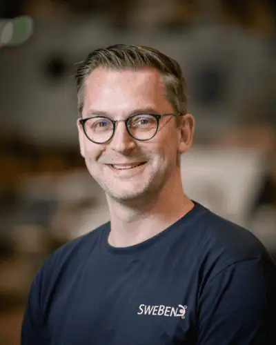 Fredrik Hejman, Sales, Service and Upgrades at SweBend